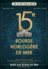 Bourse Horlogère de Mer 2018. Du 24 au 25 mars 2018 à Mer. Loir-et-cher. 